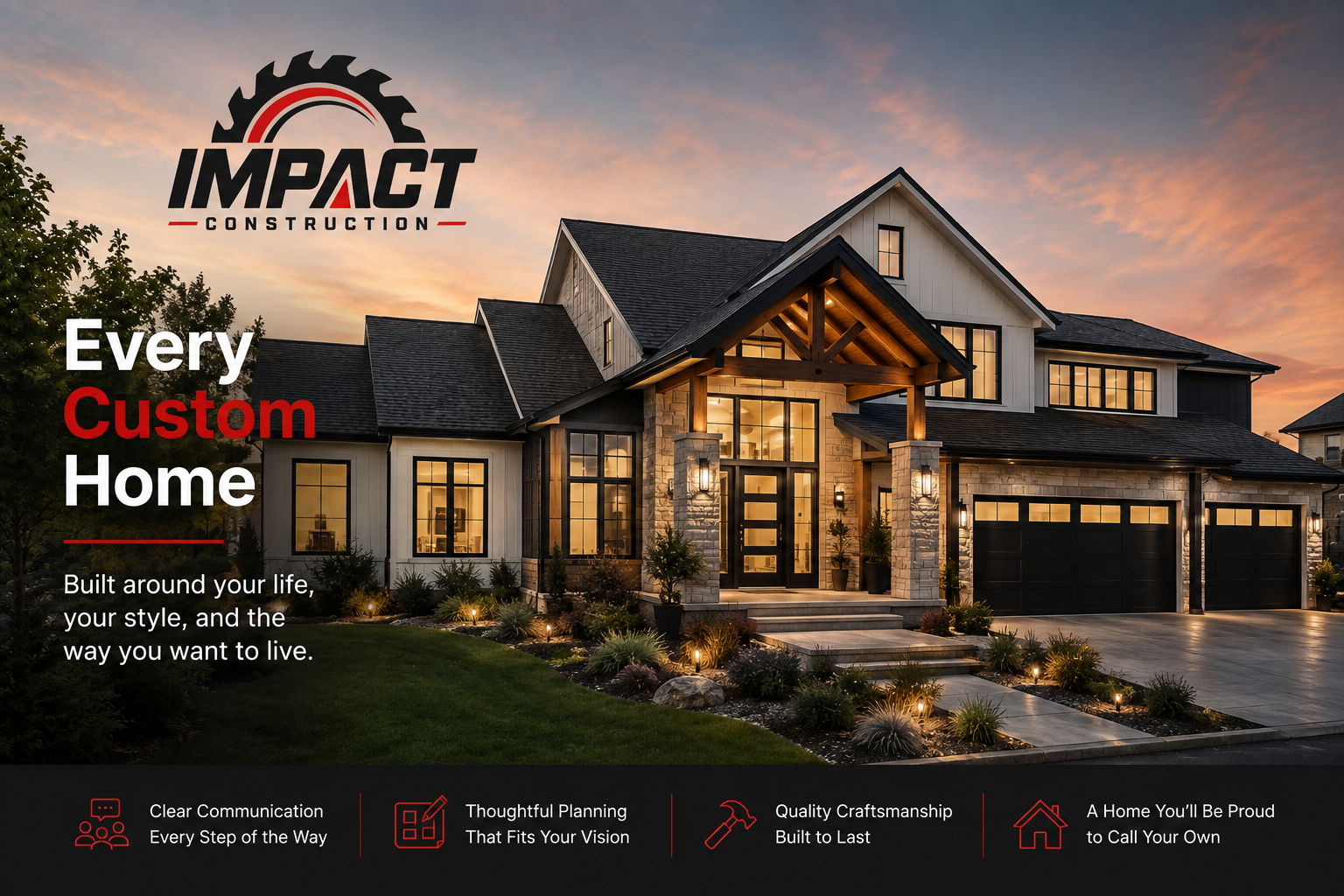 Luxury Custom Home Builder in Sioux Falls. Building Made Easy